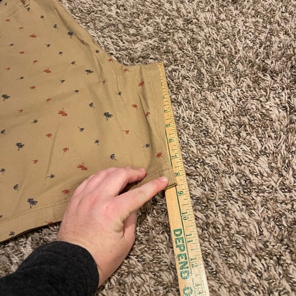 Jachs New York NWT Stretch Twill palm tree print khaki shorts - Picture 14 of 14